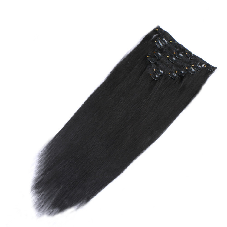Hair extensions cheap real clip in remy real hair SJ0067